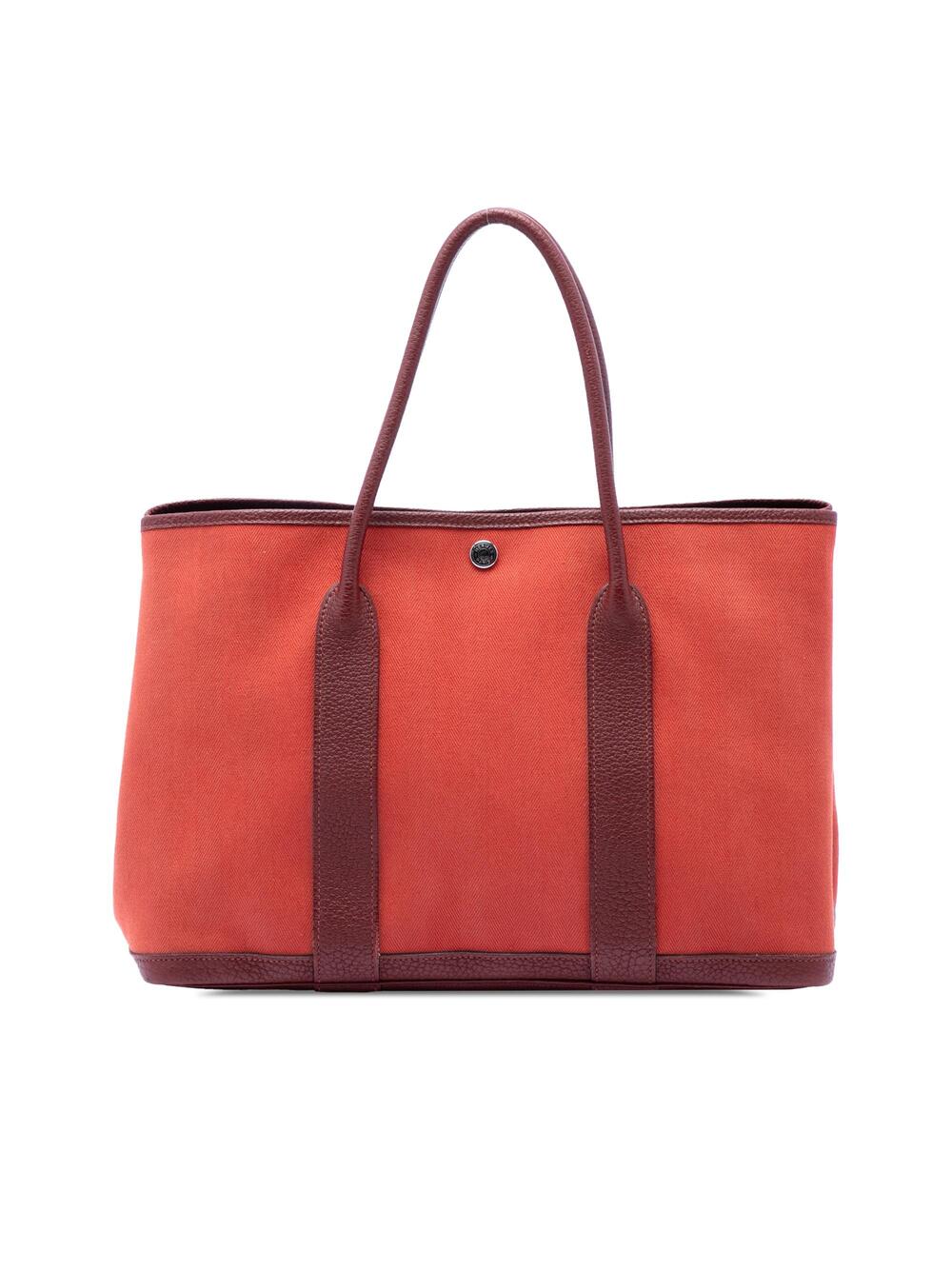 Hermes Garden Party Tote Toile And #376139H17B